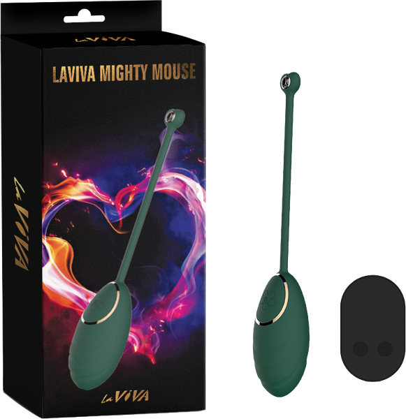 Laviva Mighty Mouse – Remote-Controlled Vibrating Egg with Seven Modes One Size > Sex Toys For Ladies > Vibrating Eggs