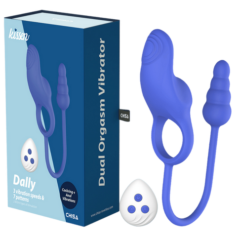 Dally – Waterproof Double Motor Silicone Vibrator 10.6cm One Size > Vibrators > Unconventional