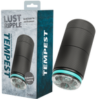 Temptest – Durable Minimalistic Mens Masturbator & Endurance Trainer Black > Sex Toys For Men > Masturbators > Vibrating
