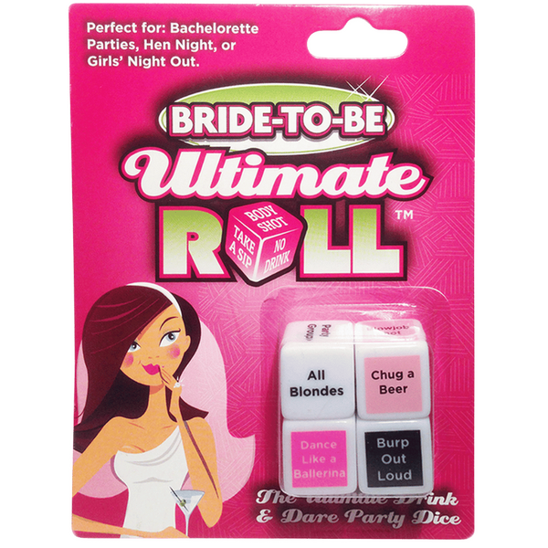 Bride to Be Ultimate Roll - Dice Game One Size > Novelties > Bachelor & Bachelorette Items