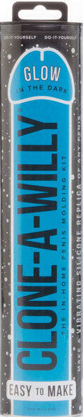 Clone-A-Willy Glow in the Dark Kit – Penis Casting Kit Glow Blue > Dildos > Mould Your Own Kits