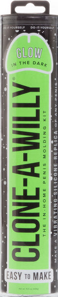 Clone A Willy Glow in the Dark Kit – Realistic Vibrator Making Kit Green > Dildos > Mould Your Own Kits