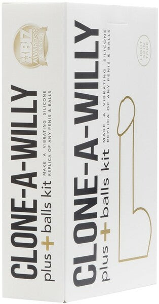Clone-A-Willy Plus With Balls (Light Tone) Light Tone > Dildos > Mould Your Own Kits