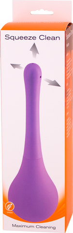 Squeeze Clean – Medical Style Douche with 3 Nozzle Heads 190ml Capacity Purple > Essentials > Feminine Care