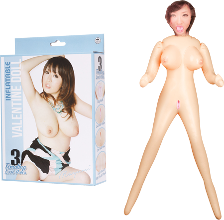 Mayumi Valentine Doll – Life Size Inflatable Sex Doll with Three Love Holes One Size > Sex Toys > Sex Dolls > Novelty Inflatables