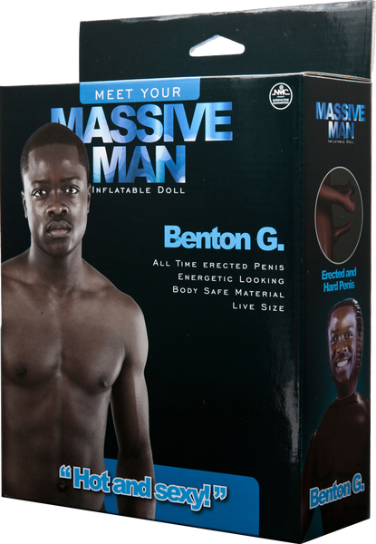 Massive Man Brenton G PVC Doll 1.54 Meters Inflatable Male Doll Secondary image