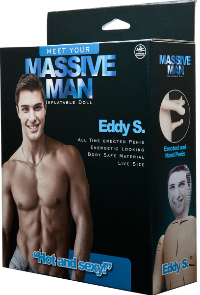 Excellent Power Massive Man Eddy S – Inflatable Doll with 7 Inch Erect Penis Secondary image