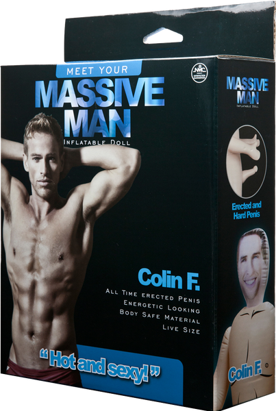 Colin F Inflatable Blow Up Doll – Standard Male Model Default Title > Sex Toys > Sex Dolls > Novelty Inflatables