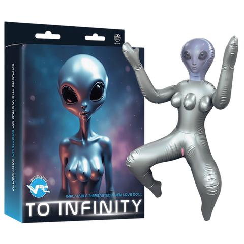 Ozara Inflatable Three-Breasted Alien Love Doll – 112 cm Tall Love Doll > Sex Toys > Sex Dolls > Novelty Inflatables