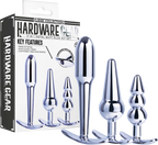 3 in 1 Metal Butt Plug Kit – High Gloss Finish Metal Butt Plugs Default Title > Anal Range > Butt Plug Kits