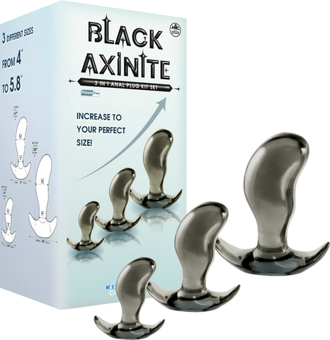 Anal Plug Kit Set - High Transparent TPE Material Smoke > Anal Range > Butt Plug Kits
