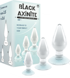 3 In 1 Anal Plug Kit – Flexible Hygienic Suction Cup Base Anal Plugs Clear > Anal Range > Butt Plug Kits