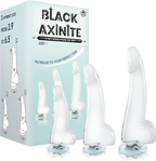 3 In 1 Anal Plug Kit – Flexible Hygienic Silicone Suction Cup Base Anal Plugs Clear > Anal Range > Butt Plug Kits