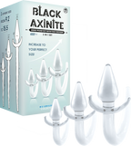 3 in 1 Anal Plug Kit – Flexible Hygienic Plug with Tail Clear > Anal Range > Tail Butt Plugs