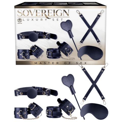 Sovereign Luxury Bondage Set – Luxury Bondage Kit Black > Bondage Gear > Bondage Kits