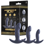 Silicone Anal Plug Set - 3In1 TBar Design With 7 10 12 cm Lengths Default Title > Anal Range > Butt Plug Kits