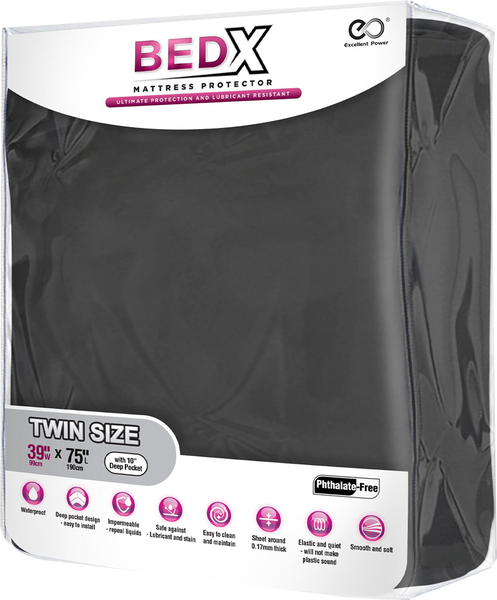 Bed X Mattress Protector – Twin | King Twin Size > Bondage Gear > PVC Orgy Bedding