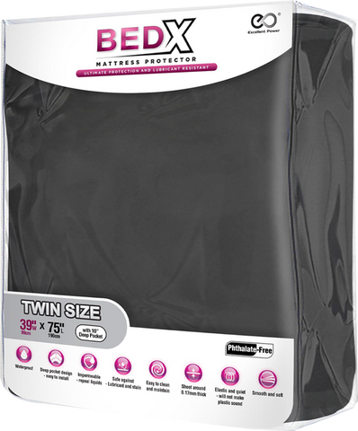 Bed X Mattress Protector – Twin | King Twin Size > Bondage Gear > PVC Orgy Bedding