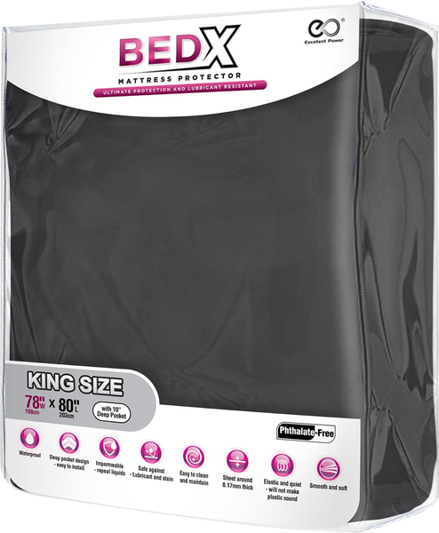Bed X Mattress Protector – Twin | King King Size > Bondage Gear > PVC Orgy Bedding
