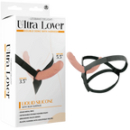 Ultra Lover Double Dong Penetrix with Harness – Ergonomic Silicone Dildo Set Flesh > Dildos > Strap On Dildos