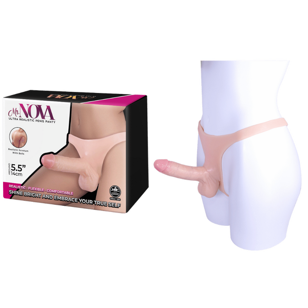Ultra Realistic 5.5 Inch Penis Panty – Flexible Comfortable Penis Panty One Size > Gender > Bodyforms