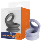 Silicone Cock Ring Large – Stretchy Durable Silicone Penis Ring Grey > Cock Ring > Sling