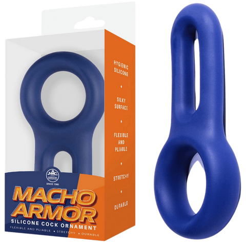 Silicone Cock and Ball Ring – Flexible Stretchy Durable Silicone Ring Blue > Cock Ring > Single