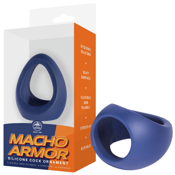 Silicone Cock and Ball Ring – Stretchy Durable Silicone Penis and Ball Ring Blue > Cock Ring > Sling
