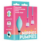 Nippies Pumpies Silicone Nipple Sucker – 51.6cm Hose Nipple Pump Pink > Sex Toys > Nipple Suckers