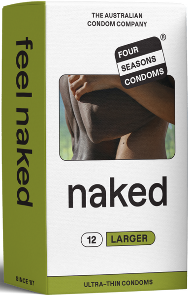 Four Seasons Naked Larger Condom 12 Pack Default Title > Essentials > Condoms