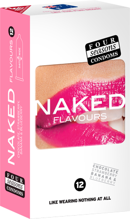 Naked Flavours Ultra Thin Flavoured Condoms 12 Pack Default Title > Essentials > Condoms