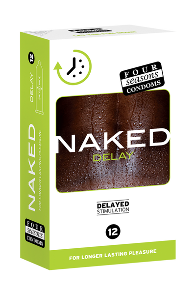 Four Seasons Naked Delay Ultra Thin Condoms 12 Pack Default Title > Essentials > Condoms