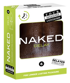 Four Seasons Naked Delay Condom - 6 Pack One Size > Essentials > Condoms
