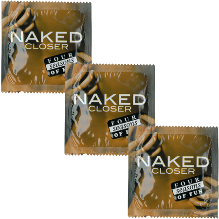 Four Seasons Naked Closer Fit – 49mm Width Condom 144pc Bulk Pack One Size > Essentials > Condoms