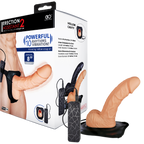 Erection Assistant 2 – 8 Inch Strap-On Flesh > Dildos > Hollow Strap Ons