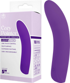 Cozy Pointer – Silicone One-Touch Rechargeable 5 Inch Vibrator Purple > Vibrators > Finger Vibrators