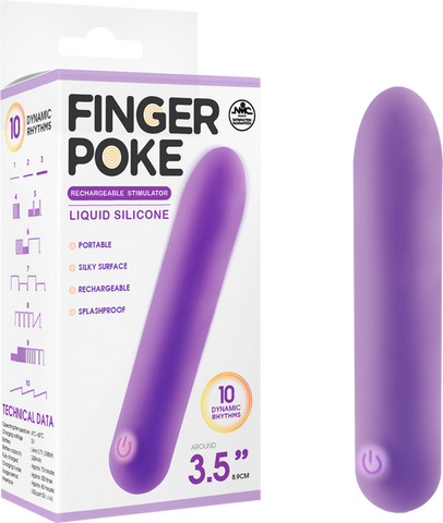 High-Quality Rechargeable 3.5 Inch Silicone Stimulator > Vibrators > Finger Vibrators