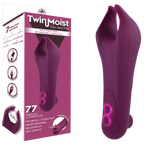 TwinMoist - Multi-Functional Rechargeable Stimulator – Splash Proof USB Rechargeable Vibrator Pink > Sex Toys > Couples Toys