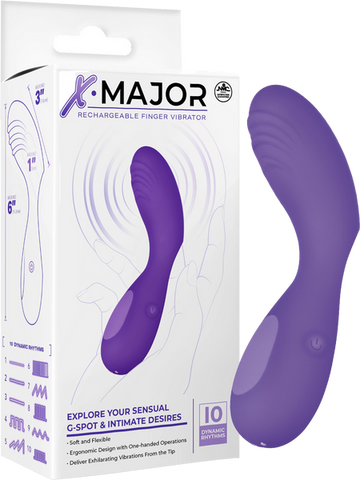 Rechargeable Finger Vibrator – Soft Flexible One-Handed Operation > Vibrators > Finger Vibrators