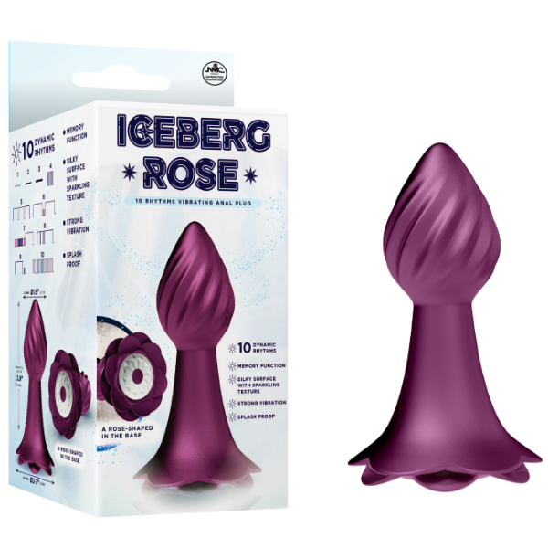 10 Rhythms Vibrating Anal Plug Pink > Anal Range > Vibrating Butt Plugs