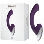 Thumping Rechargeable Silicone Vibrator – 13cm Insertable Length Bendable Shaft Vibrator Purple > Vibrators > G-Spot