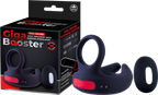 Dual Motor Cock Ring with Scrotal Stimulator – Rechargeable Splashproof Silicone Toy Black > Cock Ring > Vibrating