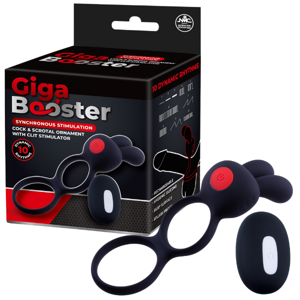Cock & Scrotal Ring with Clit Stimulator – Adult Accessory One Size > Sex Toys > Couples Toys