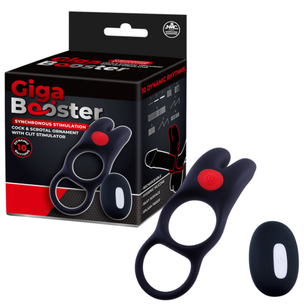Cock & Scrotal Ring with Clit Stimulator – Erotic Accessory One Size > Sex Toys > Couples Toys