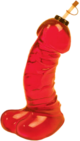 Dicky Chug Sports Bottle – 16 Ounce Penis Shaped Sports Bottle Red > Novelties > Bachelor & Bachelorette Items