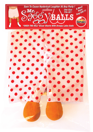 Mr Saggy Balls – Novelty Boxer Briefs with Silicone Texture Balls One Size > Novelties > Gag Gifts