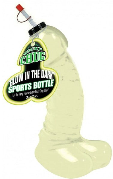 Dicky Chug Sports Bottle – Large Capacity Hydration Bottle for Exercise Clear > Novelties > Gag Gifts