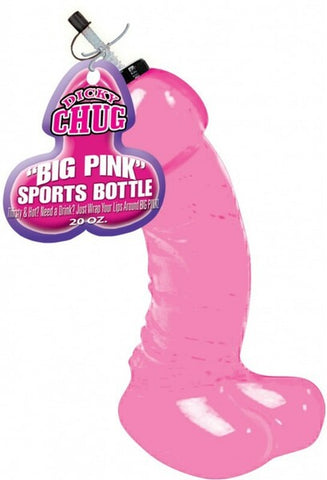 Dicky Chug Sports Bottle – Large Capacity Hydration Bottle for Exercise Pink > Novelties > Gag Gifts