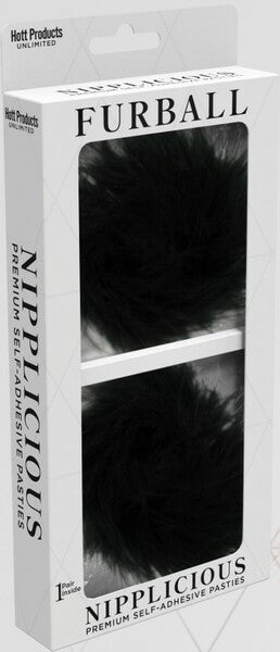 Furball Nipplicious – Erotic Nipple Pasties Black > Clothes > Pasties