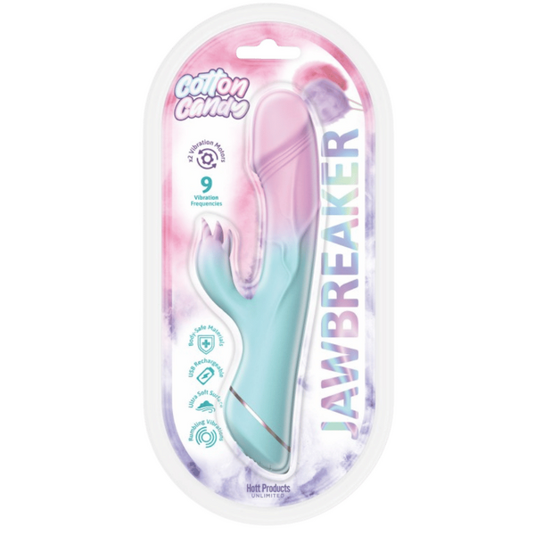 Jawbreaker Cotton Candy – Medical-Grade Silicone Vibrator with Customizable Vibrations One Size > Novelties > Candy & Edible Items